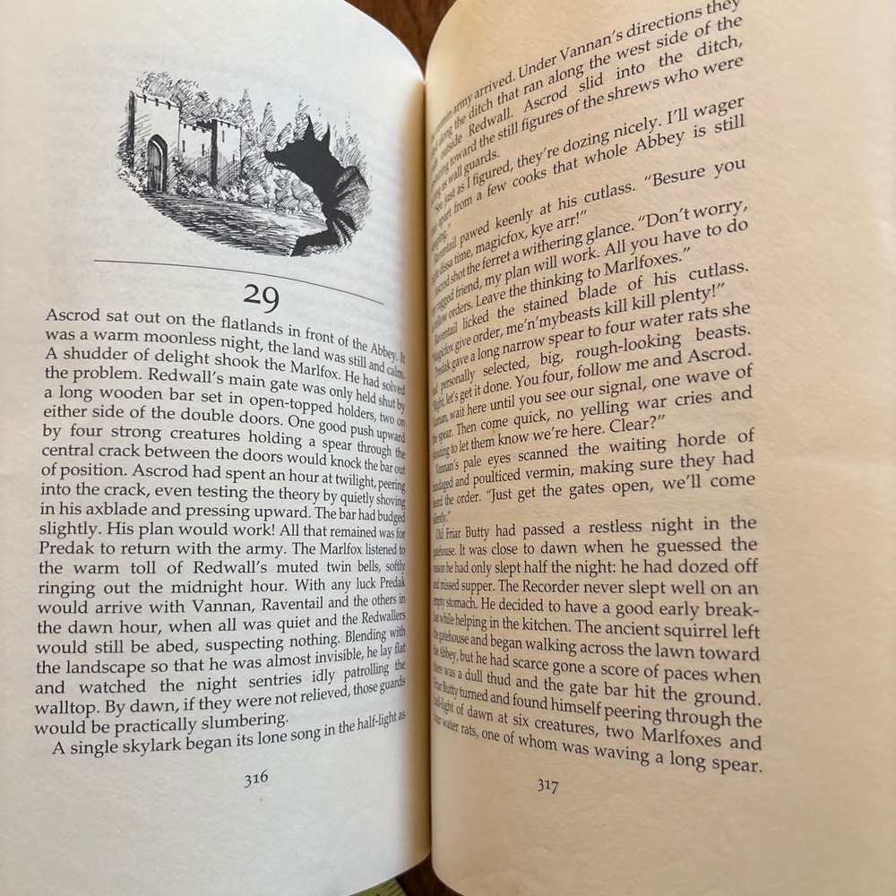 Brian Jacques Marlfox Redwall Series Book 11 Advance Reading Copy ARC 1999 - Picture 13 of 15